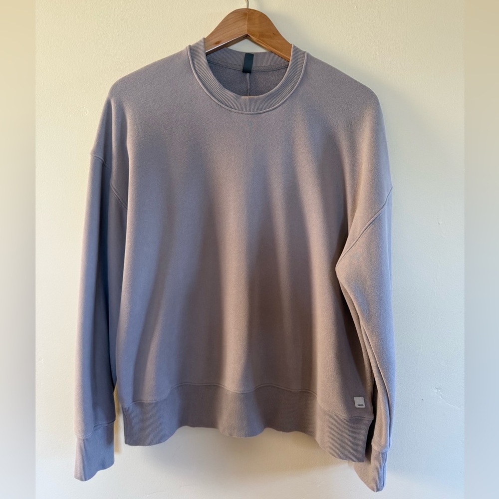 VUORI Sedona Weekender Crew Soft Pewter sz M - Picture 2 of 6